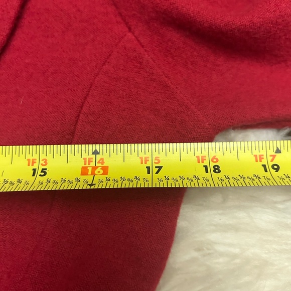 Anthropologie HWR Red Ruffled Jacket - Picture 14 of 16